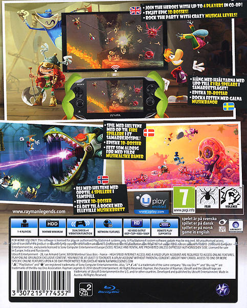 Rayman Legends (PS4) (Fyndvara)