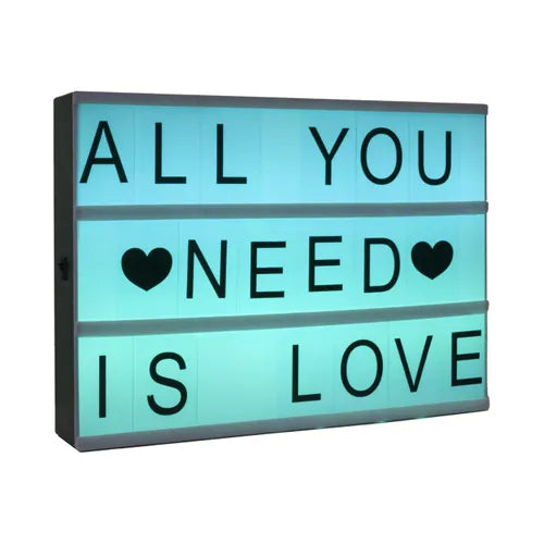 Digital ram Atmosphera Upplyst CINEMA-ram - A4-storlek, LED