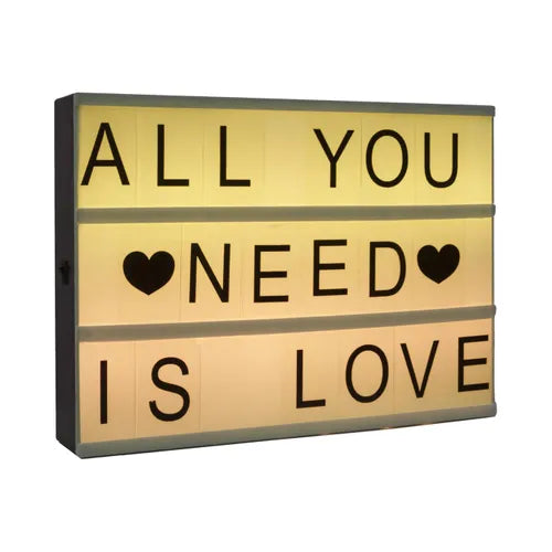 Digital ram Atmosphera Upplyst CINEMA-ram - A4-storlek, LED