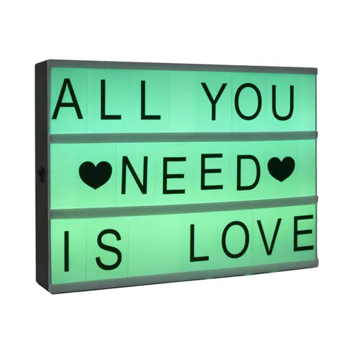 Digital ram Atmosphera Upplyst CINEMA-ram - A4-storlek, LED