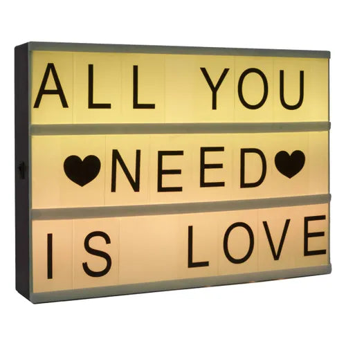 Digital ram Atmosphera Upplyst CINEMA-ram - A4-storlek, LED