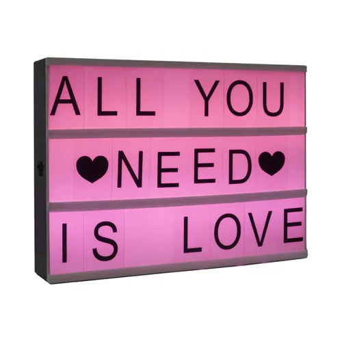 Digital ram Atmosphera Upplyst CINEMA-ram - A4-storlek, LED