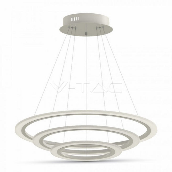 V-TAC 70W Soft Light Chandelier Slim 3 Step Dimmable Warm White