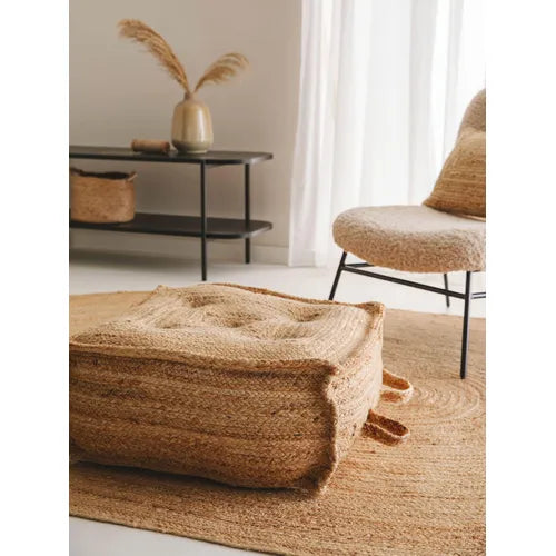 BENUTA Golvdyna Jutta Ljusbrun 55x55x20 cm