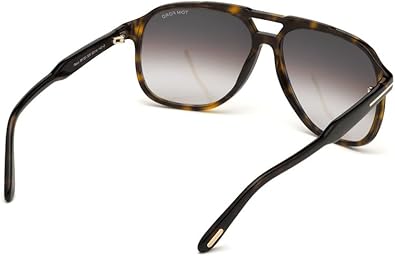 Tom Ford FT0753 52K Dark Havana FT0753 Pilot Sunglasses Lens
