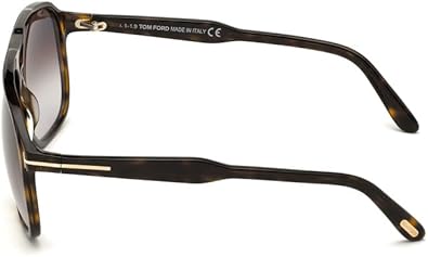 Tom Ford FT0753 52K Dark Havana FT0753 Pilot Sunglasses Lens