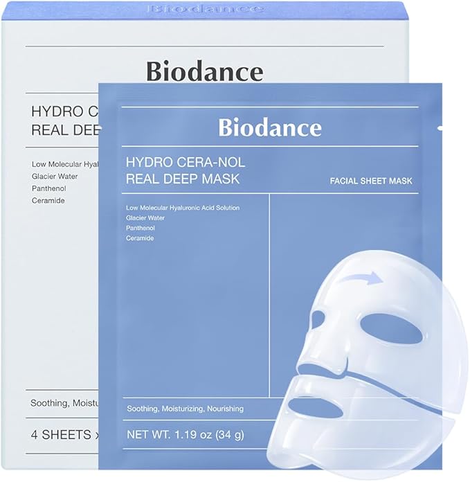 Biodance Hydro Cera-nol Real Deep Mask 4 st