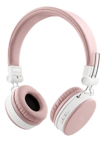 Streetz BT200 Foldable on-ear BT headset, 3.5 mm, pink