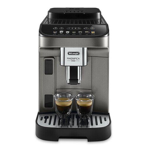 De'Longhi Magnifica Evo ECAM290.81.TB - Automatisk kaffekokare med mjölkskummare - 15 bar - titansvart