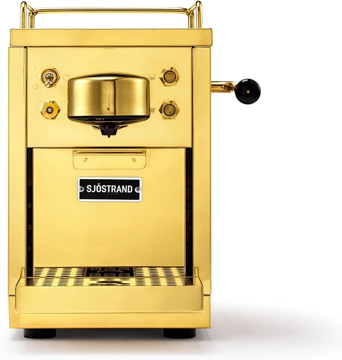 Sjöstrand Coffee Espresso Machine - Espressomaskin för kapslar Rostfri