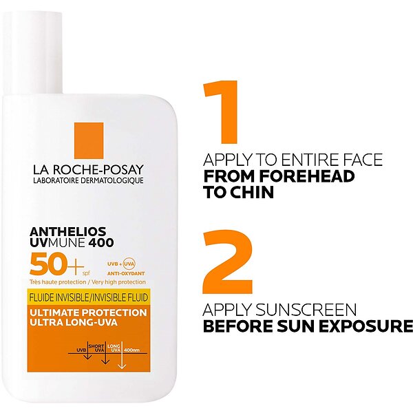 La Roche Posay Anthelios UVMune 400 Invisible Fluid SPF50+ 50ml