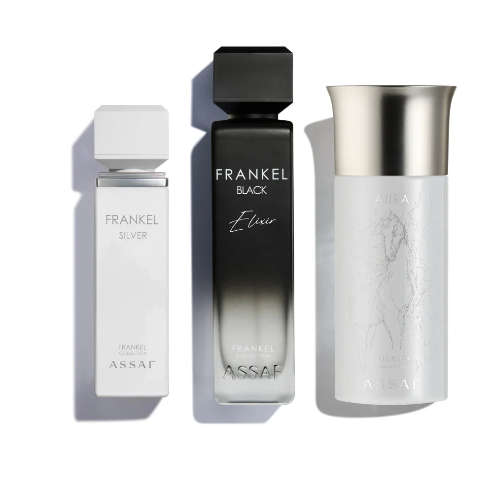 ASSAF FRANKEL BLACK ELIXIR - AURA 30 PEGASUS - FRANKEL SILVER - COLLECTION SET