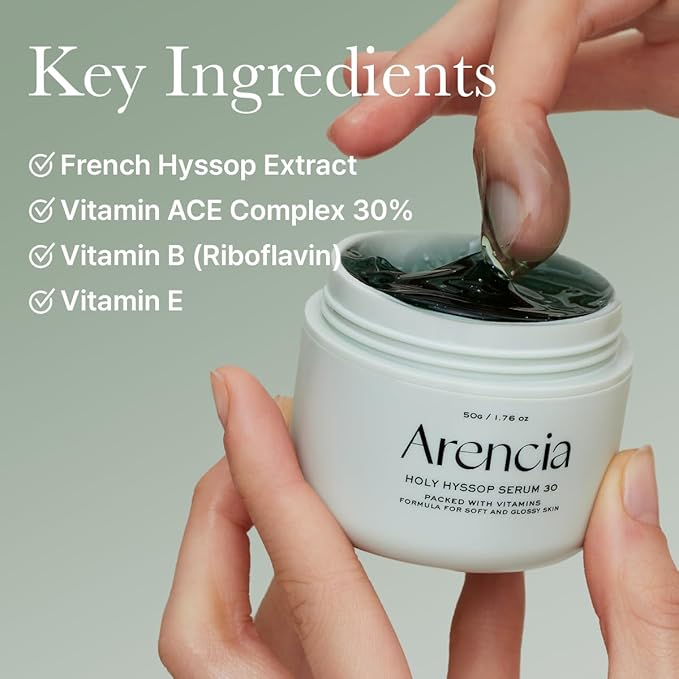 ARENCIA Hyssop Overnight Ansiktsmask Serum 50 ml  - ORIGINAL