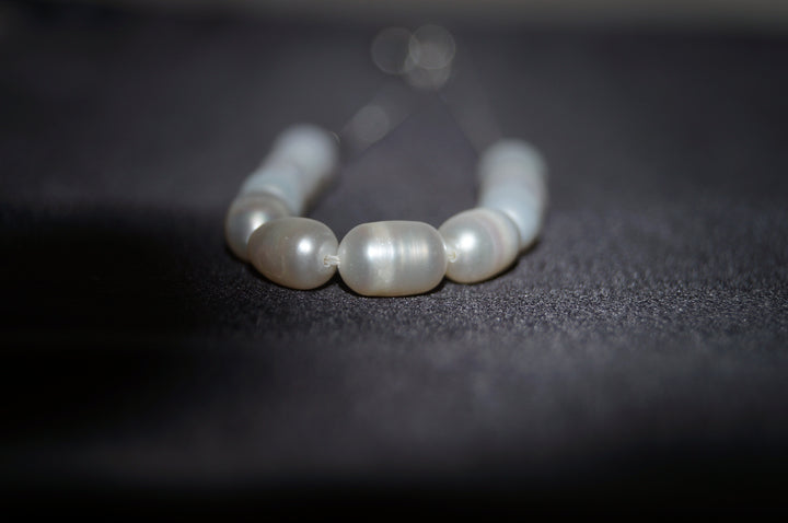 Oceana – Armband i Äkta Silver med Sötvattenpärlor 5,5g