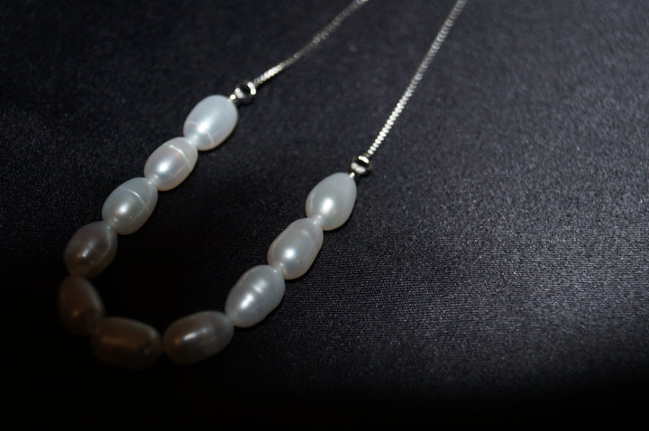 Oceana – Armband i Äkta Silver med Sötvattenpärlor 5,5g