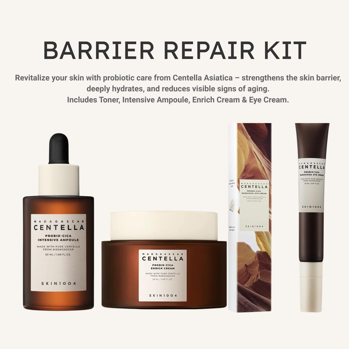Barrier Repair Kit – komplett hudvårdsrutin för återfuktning och skydd