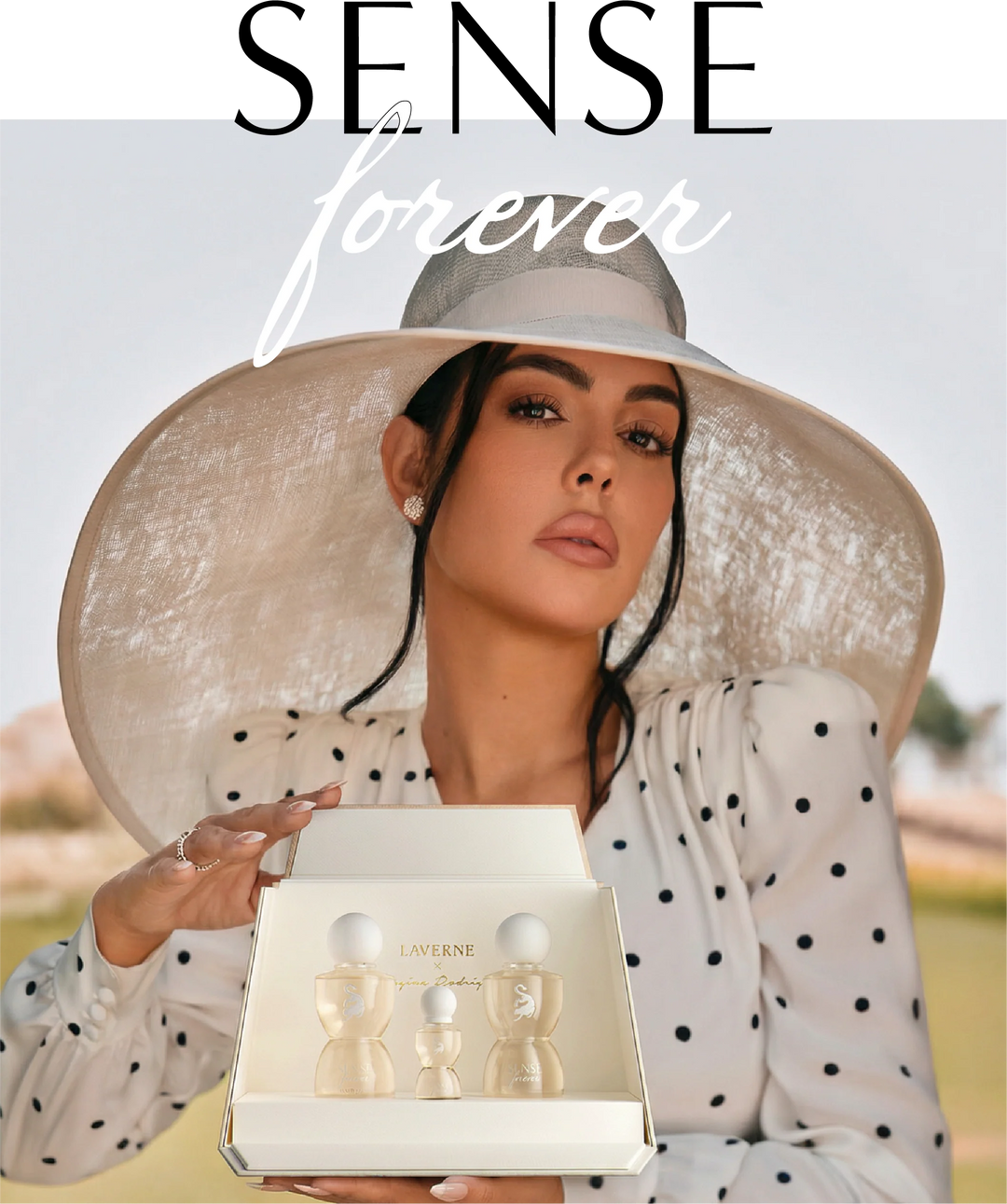 GEORGINA RODRIGUEZ X LAVERNE COLLAB SENSE FOREVER