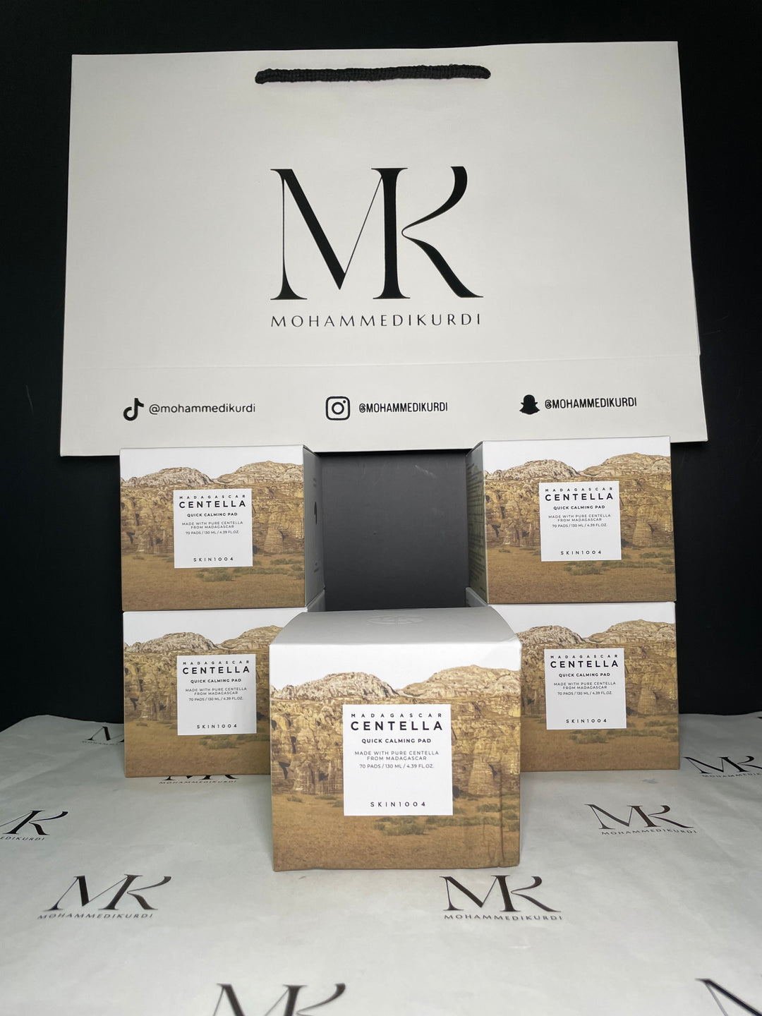 SKIN1004 Madagascar Centella Quick Calming Pads – 70 Sheets