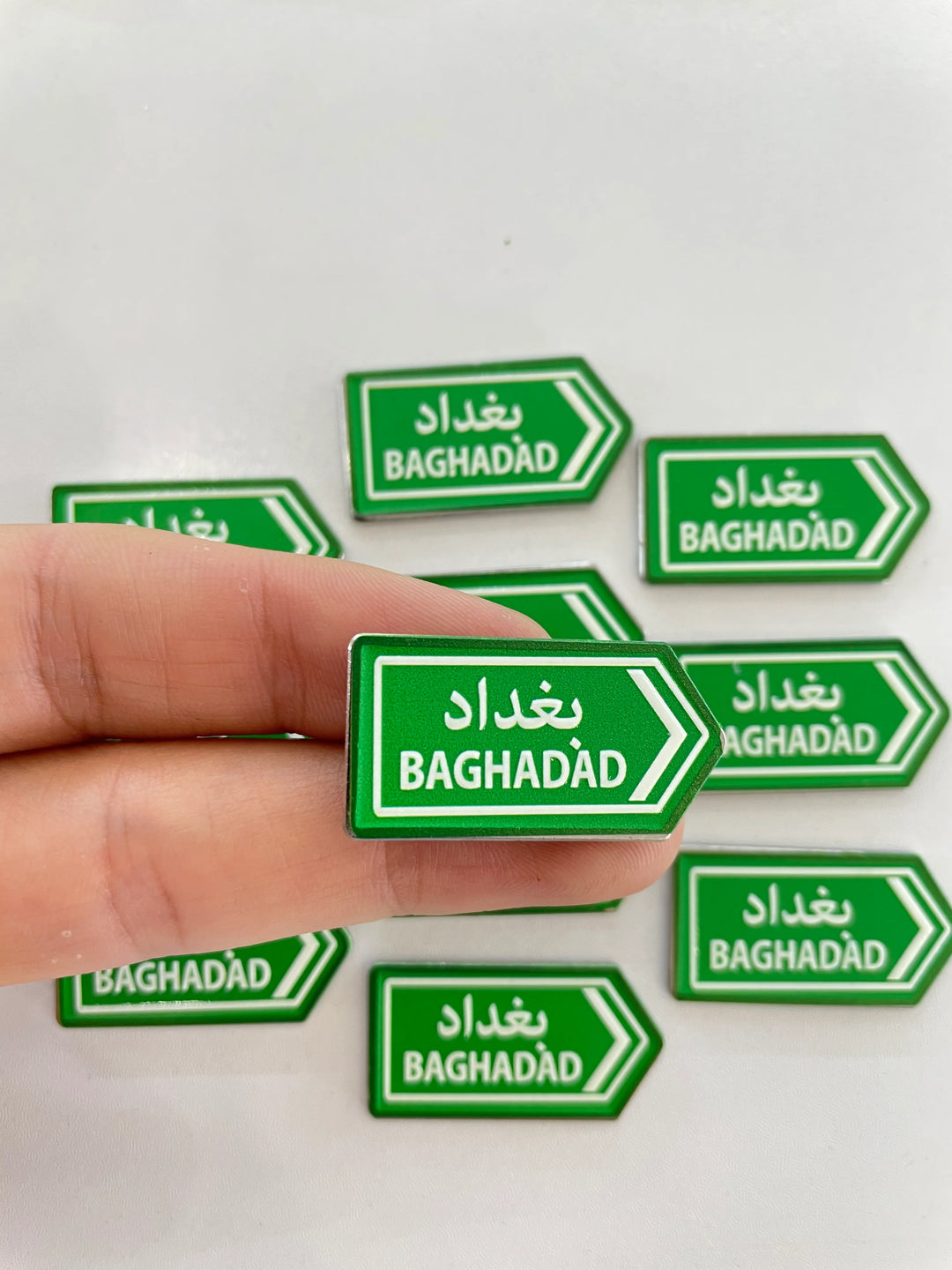 Metallstickers med egen design – Bulk (100–5000 st)