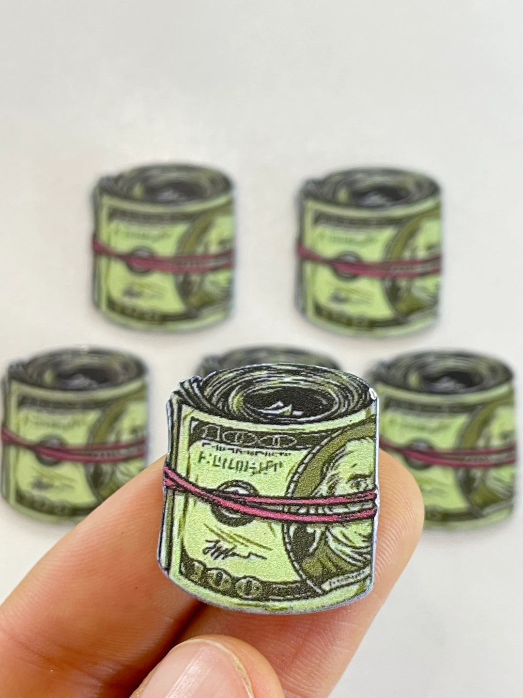 Metallstickers med egen design – Bulk (100–5000 st)