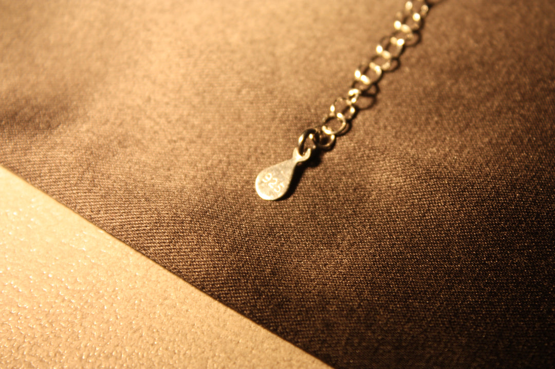 Armband i silver med rosa glans – Blush Radiance - 3,80g