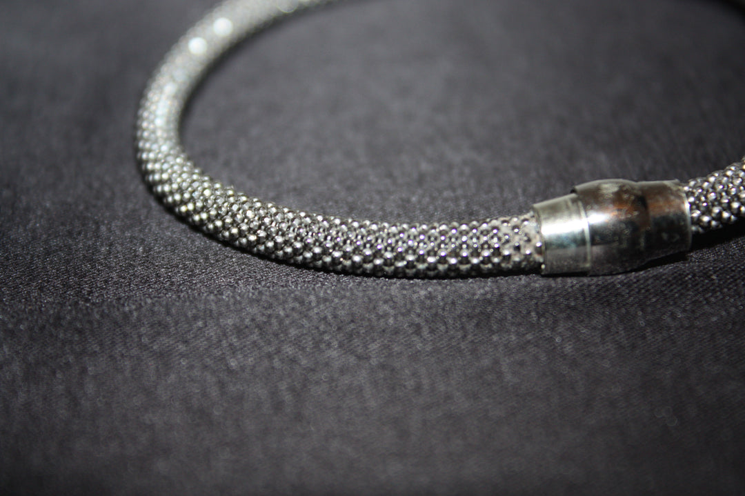 Milano Mesh – Armband i Sterling Silver - Stilrent armband i 925 silver med magnetlås