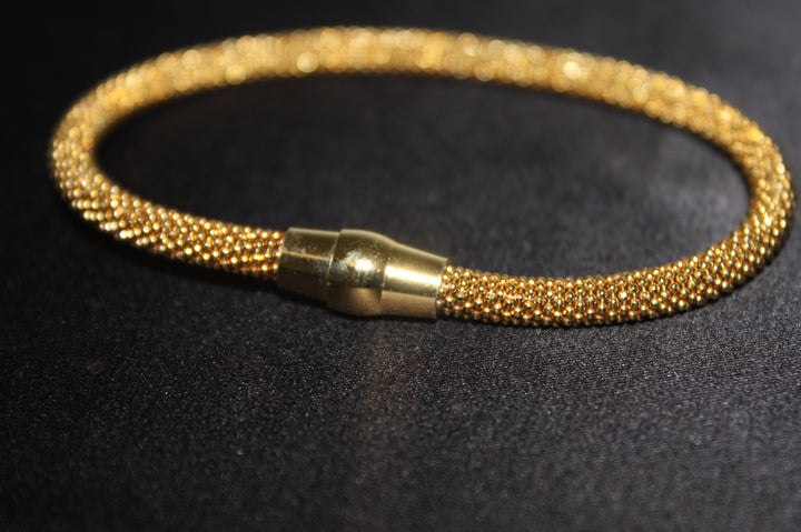 Luna Dorata – Guldglans i Silver - Lyxigt Armband i Förgyllt 925 Silver – Guldtonad Elegans