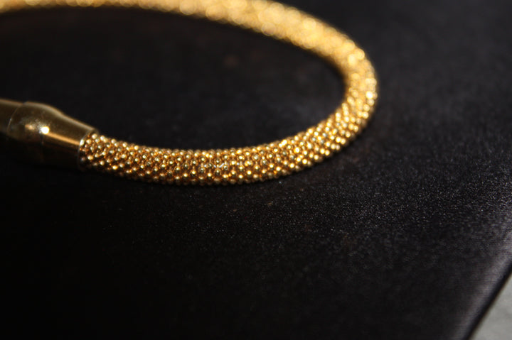 Luna Dorata – Guldglans i Silver - Lyxigt Armband i Förgyllt 925 Silver – Guldtonad Elegans