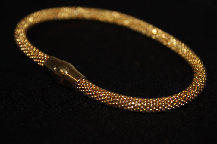 Luna Dorata – Guldglans i Silver - Lyxigt Armband i Förgyllt 925 Silver – Guldtonad Elegans