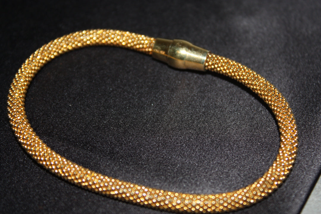 Luna Dorata – Guldglans i Silver - Lyxigt Armband i Förgyllt 925 Silver – Guldtonad Elegans