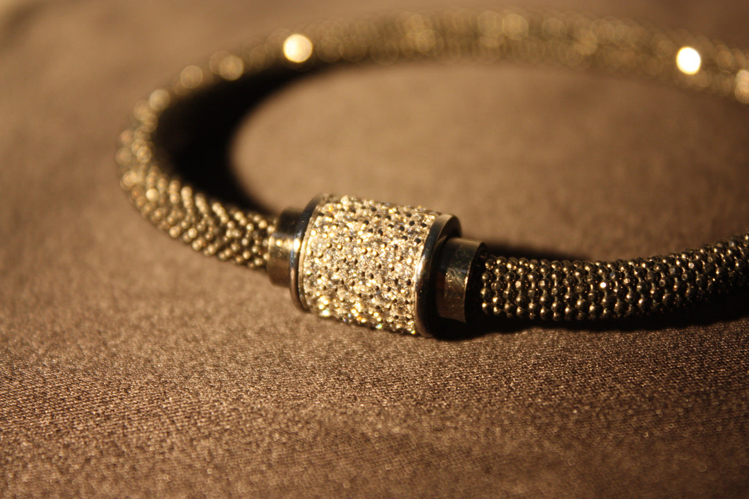 Luce Bianca - Elegant 925 Silverarmband med Klara Swarovski Zirconia – 16g