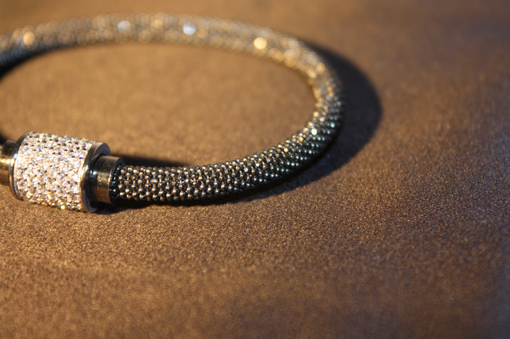 Luce Bianca - Elegant 925 Silverarmband med Klara Swarovski Zirconia – 16g