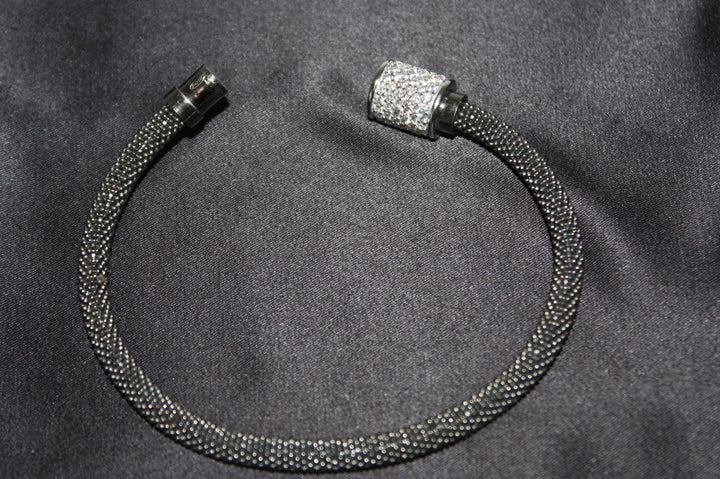 Luce Bianca - Elegant 925 Silverarmband med Klara Swarovski Zirconia – 16g