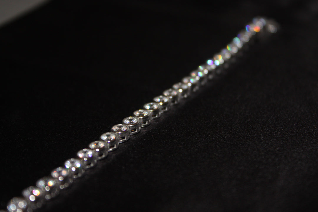 Celeste - Tennisarmband i 925 Silver