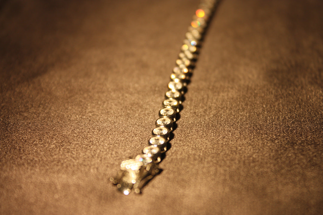 Celeste - Tennisarmband i 925 Silver