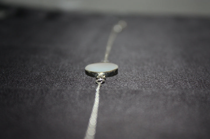 Luna Marea – Armband i 925 Silver med Pärlemor & Livets Träd