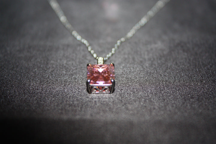 Roséljus™ Färgskiftande Ring & Halsband i 925 Silver – Magiskt Set