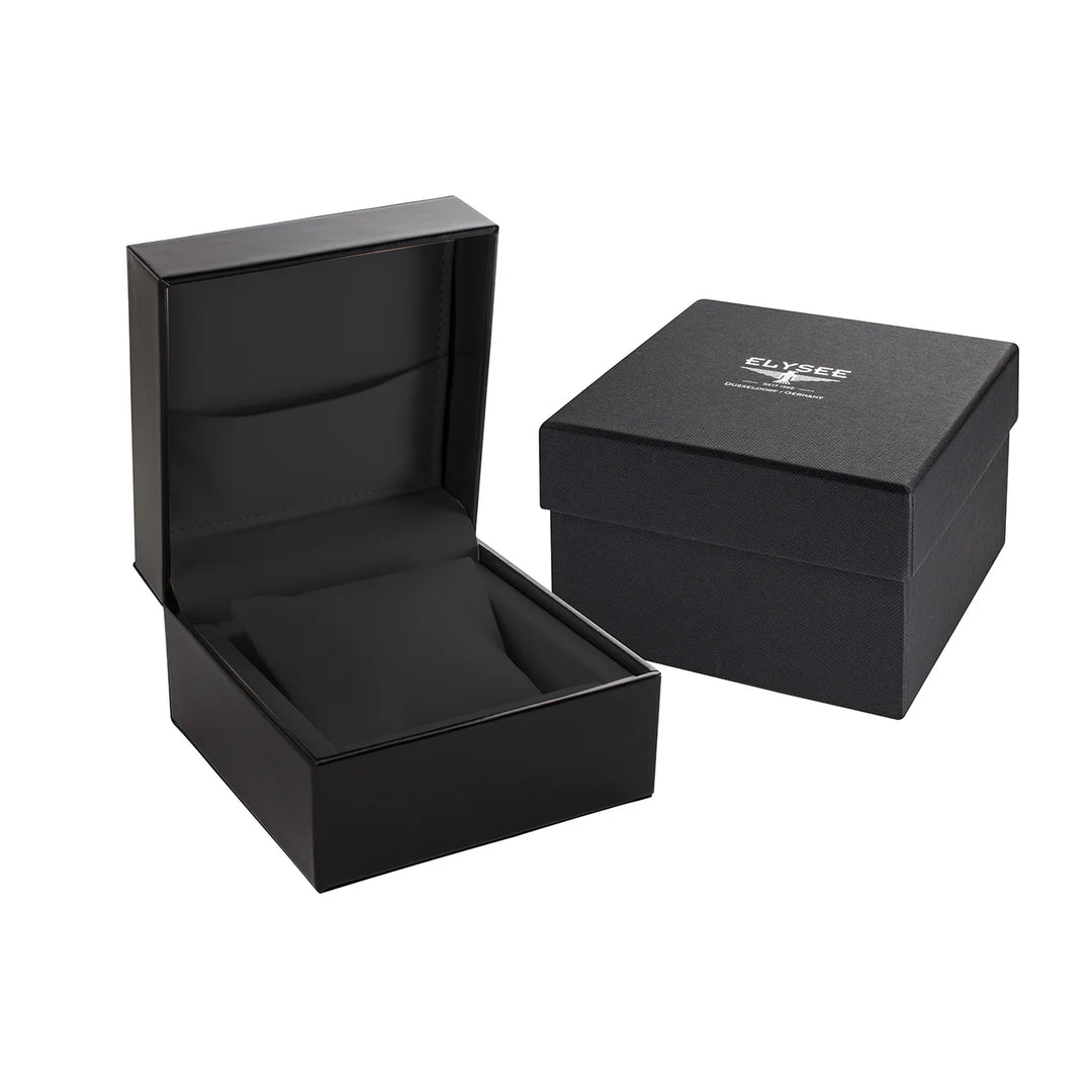 Elysee Rally Timer I - 80535 sapphire coated , 44mm , quartz , STAINLESS STEE