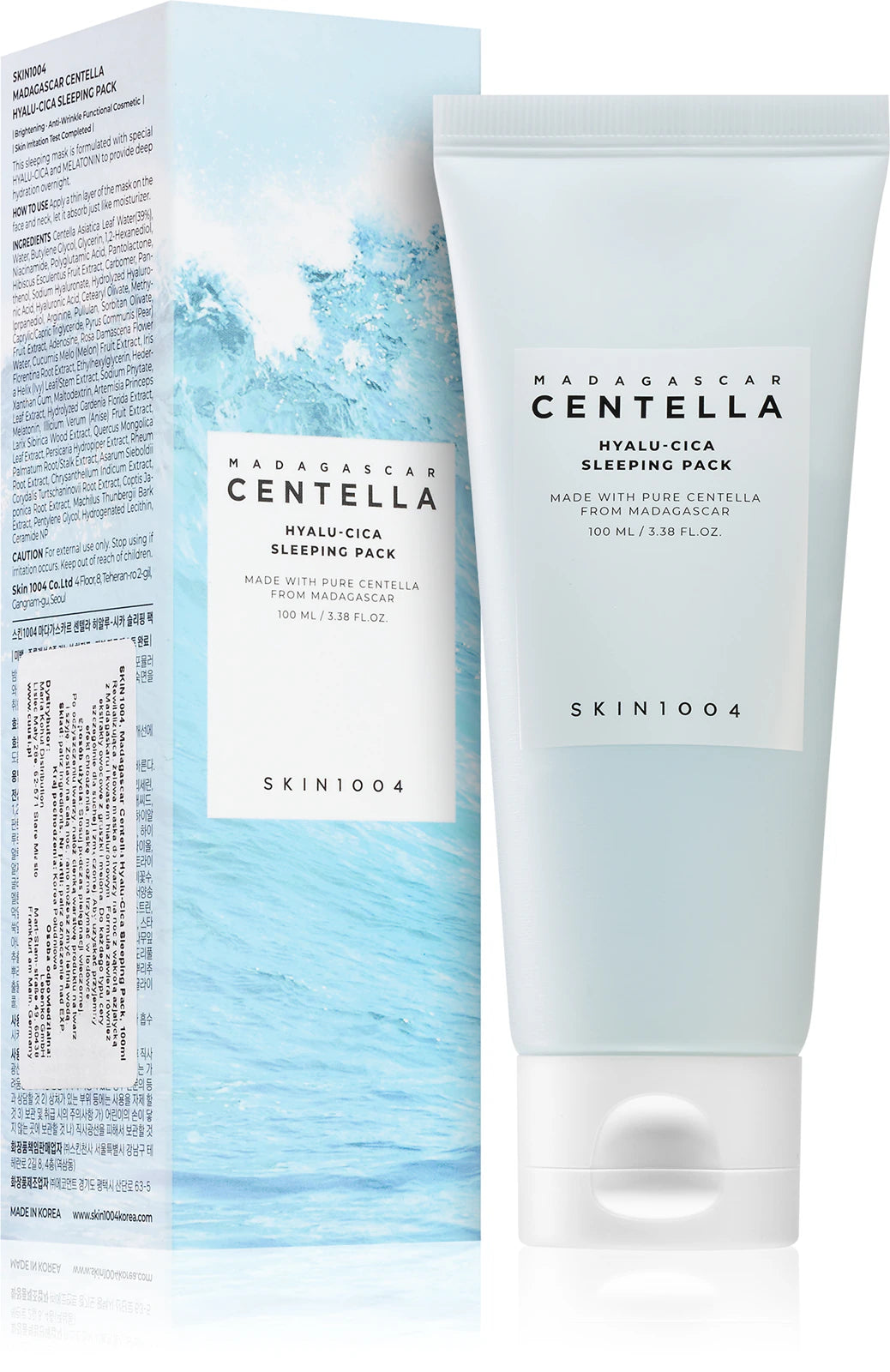 Skin1004 Madagascar Centella Hyalu-cica Sleeping Pack Sovmask 100ml